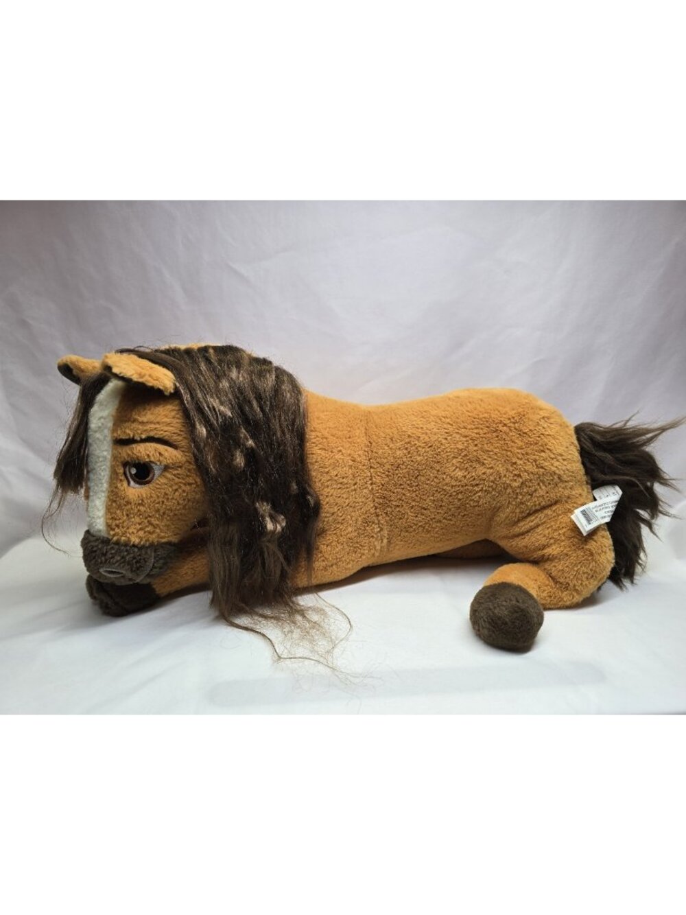 Dreamworks SPIRIT HORSE Plush Laying Down Large 20" Stuffed Animal Soft Toy